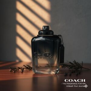 Coach Men's Fragrance in Black and Gray